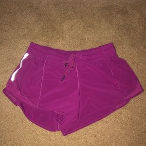 Magenta Lululemon Shorts